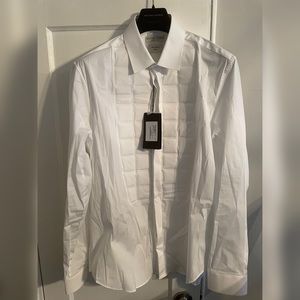 Brand New Bottega Veneta Quilted Button Down Shirt